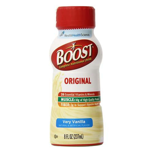 Boost Nutritional Energy Drink, Vanilla Flavor - 8 Oz, 24 Ea